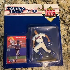 New Kenner 1995 MLB Moises Alou Montreal Expos Starting Lineup Sports Figure
